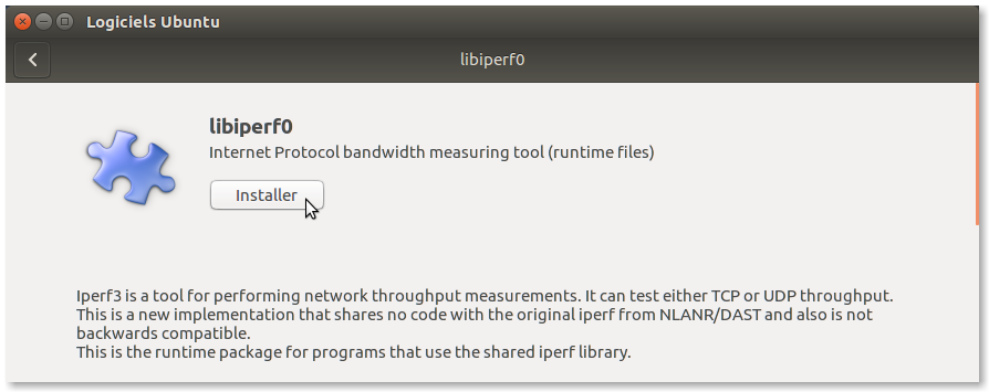 Install libiperf0